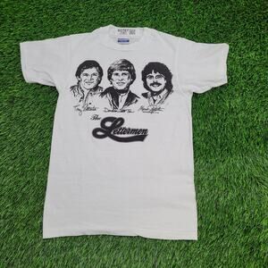 Vintage 80s The-Letterman Shirt XS 16x24 Pop-Trio